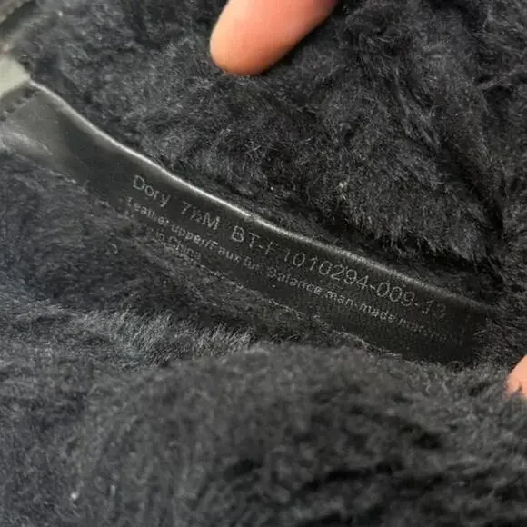 Bare Traps Dory Winter Boots Y2K Vintage size 7/12 Fur Lining Lace Uo Boots - Picture 8 of 8